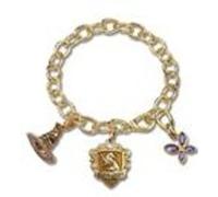 HARRY POTTER-BRACELET CHARMS-LUMOS POUFSOUFFLE G