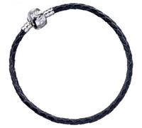 Harry Potter - Bracelet Fantaisie Cuir Noir - 21cm