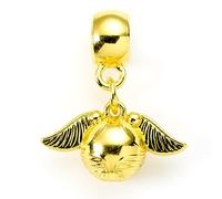 Harry Potter Breloque dorée Vif d'or, One Size, Alliage de zinc : 93 % zinc + 3 % cuivre + 4 % aluminium, Pas de gemme