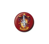 Harry Potter Broche en métal rouge, taille unique, Métal