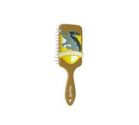Harry Potter - Brosse à Cheveux Pneumatique - Brosse Paddle, Tous Types de Cheveux - Accessoire Officiel de l'École de Poudlard - Maison Poufsouffle