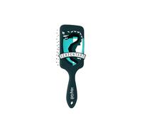 Harry Potter - Brosse À Cheveux Pneumatique Paddle - Picots Massants - Démêlage Quotidien - Design Relief 3D - Pour Enfants Et Adultes - Produit Officiel Poudlard - Maison Serpentard