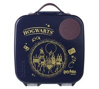 Harry Potter by b.box Boîte à goûter pour enfants et tout-petits : 2 compartiments, mini boîte à bento, boîte à déjeuner, anti-fuite, sans BPA, passe au lave-vaisselle, fournitures scolaires. À partir