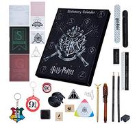 Harry Potter Calendrier de L'avent 2025 Hogwarts Compte à Rebours Noel 24 Surprises Papeterie Accessoires Sympas Crayons Stickers Carnet