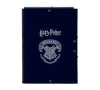 HARRY POTTER CAPTAIN - Classeur Folio avec 3 rabats, idéal pour enfants de différents âges, confortable et polyvalent, qualité et résistance, 26 x 36,5 cm, bleu marine, M, Décontracté