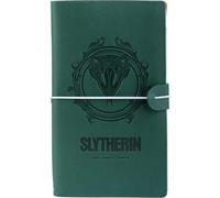 Harry Potter, carnet de voyage Serpentard 12x19.6 cm avec bande élastique, vert