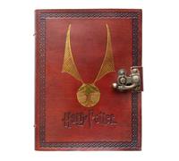 Harry Potter - Carnet premium Cuir Vegan Golden Snitch (Vif d'Or) - Erik