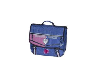 HARRY POTTER Cartable 2 Compartiments Poudlard, 38cm x 32cm x 15cm, Bleu
