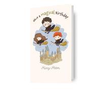 Harry Potter Carte d'anniversaire avec dessin animé « Have a Magic Birthday »