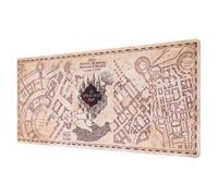 Grupo Erik - Tapis de Souris XXL Harry Potter, La Carte du Maraudeur - Tapis de Bureau 80 x 35 cm - Sous Main Bureau, Accessoire pour PC, Tapis de Souris Gamer