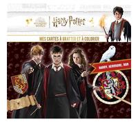 Harry Potter - Cartes à gratter Harry, Hermione, Ron - Play Bac Éditions - Play Bac Eds - broché - Document jeunesse