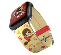 Harry Potter - Cartoon Edition - Bracelet de montre connectée en silicone sous licence officielle compatible avec Apple Watch