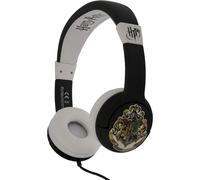 Harry Potter - Casque d'écoute, blason de Poudlard OH112 (taille unique) (Noir/Blanc)