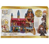 Harry Potter - Chateau De Poudlard 55 Cm Sons Et Lumieres Avec Figurine Hermione Et Accessoires - Set Magical Minis Et Carte