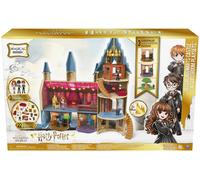 Harry Potter - Château De Poudlard Deluxe Magical Minis Wizarding World - Château Poudlard 60 Cm Interactif Avec Sons Et Lumi Res 3 Figurines Et 22 Accessoires - 6062278 - Jouet Enfant 5 Ans Et