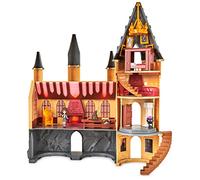 HARRY POTTER - CHÂTEAU DE POUDLARD MAGICAL MINIS WIZARDING WORLD - Château Poudlard Avec Effets Sonores et Lumineux - Figurine Hermione Et 12 Accessoires - 6061842 - Jouet Enfant 5 ans et +