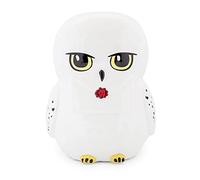 Harry Potter Chibi Hedwig Tirelire en céramique avec détails peints à la main 20,3 cm | Boîte de rangement pour pièces de monnaie | Wizarding World Poudlard