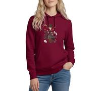 Harry Potter Chibi Hedwige Nimbus Quidditch Gryffondor Gryffindor Sweat À Capuche Femme