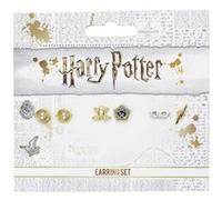 Harry Potter Chocolate Frog, lunettes de Harry et Time Turner Stud boucles d'oreilles Or G
