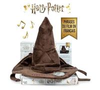 Harry Potter, Peluche du Film, 24 cm, Modèle Choixpeau, Electronique, Peluche parlante avec la Voix française, pour Les Enfants dès la Naissance, HRR17