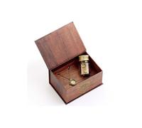 Harry Potter - Coffret cadeau Hermione retourneur de temps Collier et Boucles (Doré)