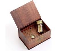 Harry Potter Retourneur de Temps - Boîte Cadeau Unisexe Collier couleur or Alliage Zinc