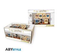 HARRY POTTER Coffret cadeau Poudlard Mug + Acryl® + Cartes postales