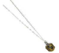 Harry Potter Collier Avec Pendentif Blason Poufsouffle Argent
