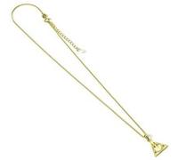 Harry Potter Collier Plaqué Or Reliques De La Mort