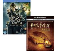 Harry Potter Complete 8 Movie Collection 4K UHD & Fantastic Beasts Trilogy Blu-ray Box Set [Blu-Ray]