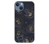 Harry Potter Coque pour iPhone 14 Plus Officiel Coque pour iPhone 14 Plus Logo Constellations pour Protéger votre téléphone Coque en silicone souple avec licence officielle Harry Potter