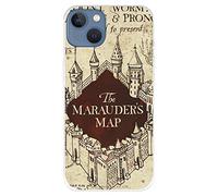 Harry Potter Coque pour iPhone 14 Plus Officiel - The Marauders Map - Fond pour protéger votre téléphone - Coque en silicone souple avec licence officielle Harry Potter