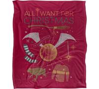 Harry Potter - Couverture "All I Want For Christmas", Quidditch TV18553 (Taille unique) (Coloré)