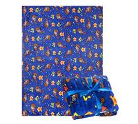 Harry Potter Couverture, Couverture Hogwarts, Design Quidditch, Couverture de Canapé et Lit, Polaire Douce et Chaude, Cadeau, 120 x 160 CM