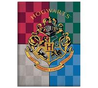 Harry Potter Couverture polaire avec logo Poudlard 100 x 140 cm