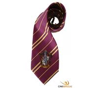 Harry Potter Cravate Gryffondor Pourpre Or emblème Gryffindor microfibre 560066