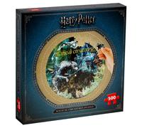 Harry Potter Créatures Magiques | Forêt Interdite | Puzzle En Bois De 500 Pièces