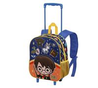 Karactermania Small 3d Harry Potter Crest 26x34x13 Cm 11.50l Wheeled Backpack Orange Enfants