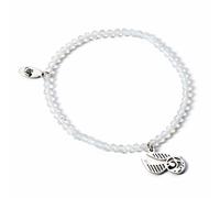 Harry Potter Crystal Bracelet with Sterling Silver Golden Snitch Charm