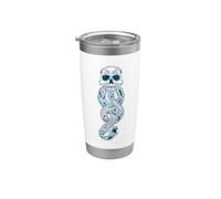Harry Potter Death Eater Dark Mark Logo Gobelet isotherme en acier inoxydable double paroi