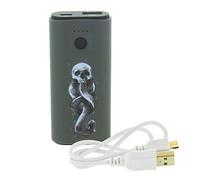 Harry Potter Death Eater Power Bank | Chargeur Portable Ultra-Durable 5200 mAh | Entrée USB pour la Plupart des appareils intelligents
