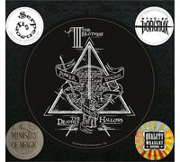 Harry Potter - Deathly Hallows - Autocollants Lot de 5 - Vinyl TA892 (Taille unique) (Coloré)