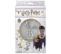 Harry Potter Deathly Hallows Keyring and Pin Badge Set [Import Anglais]