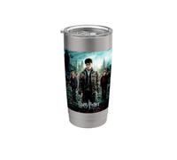 Harry Potter Deathly Hallows Part 2 Poster Gobelet isotherme en acier inoxydable double paroi
