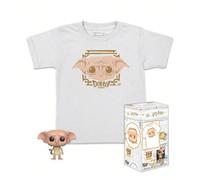 Harry Potter Dobby Imprimer T-shirt à manches courtes à col rond et figurine avec poche Pop Prenez le train pour Poudlard™ avec style avec le Pocket Pop exclusif Harry Potter Dobby™ ! & Ensemble t-shi