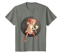 Harry Potter Dobby's House Elf Magic T-Shirt, Enfant, Vert Kaki chiné, 3 Ans