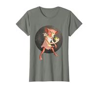 Harry Potter Dobby's House Elf Magic T-Shirt, Femme, Vert Kaki chiné, M