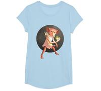 Harry Potter Dobby's House Elf Magic T-Shirt, Fille, Bleu Céleste, M