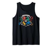 Harry Potter Doodle Hogwarts Emblem Débardeur