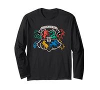 Harry Potter Doodle Hogwarts Emblem Manche Longue
